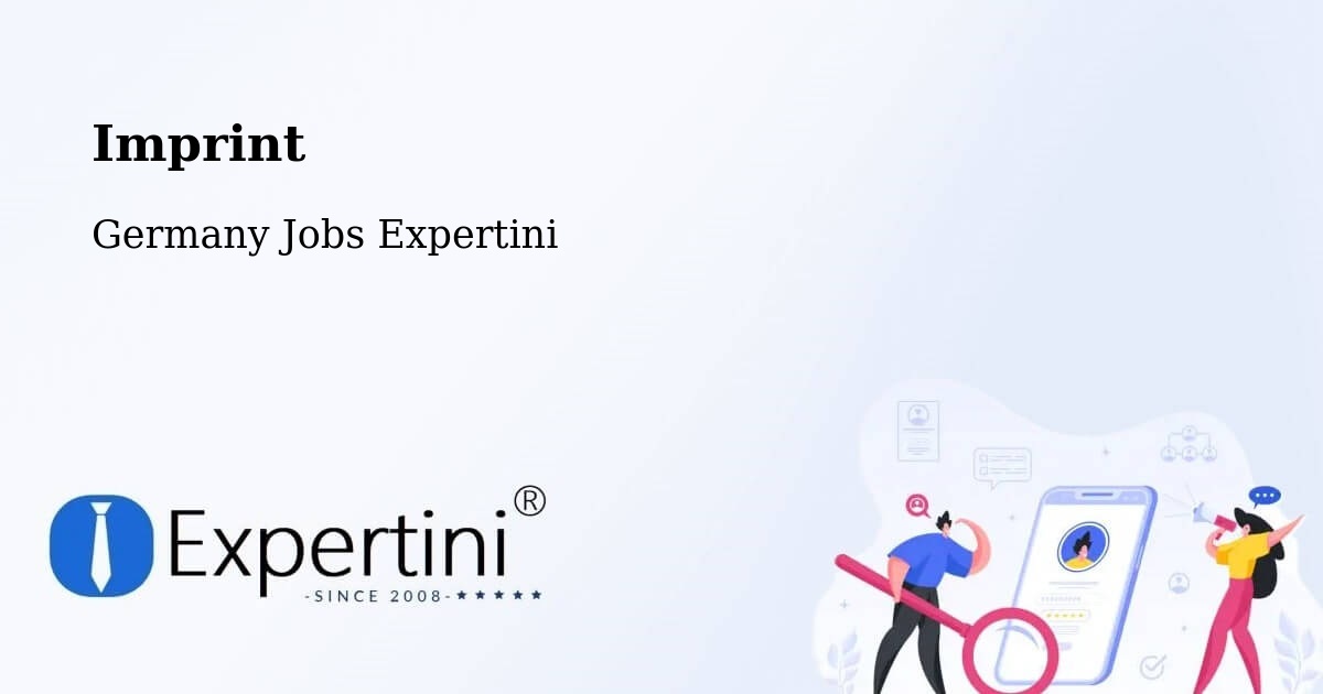 Imprint – Oberkotzau - Germany Jobs Expertini